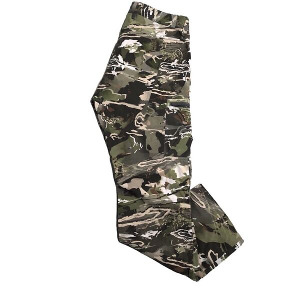 Under Armour Other - Under Armour Field Ops Pants 34x34 (Actual 33x31.5) Forest Camo Cargo Hunting